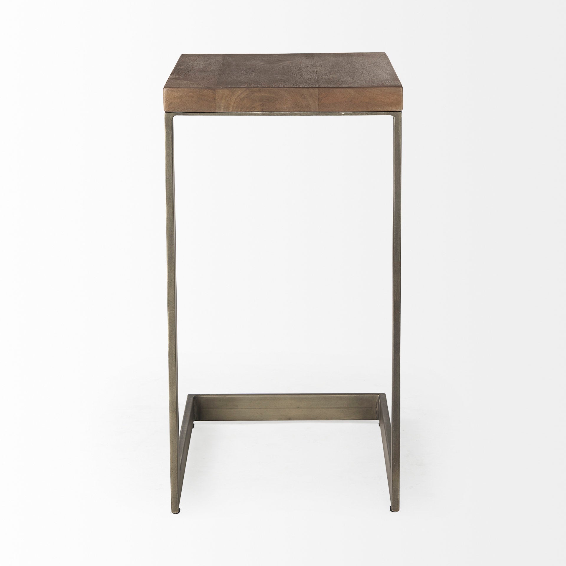 Mercana Faye 14" x 18" x 26" Solid Wood Side Table