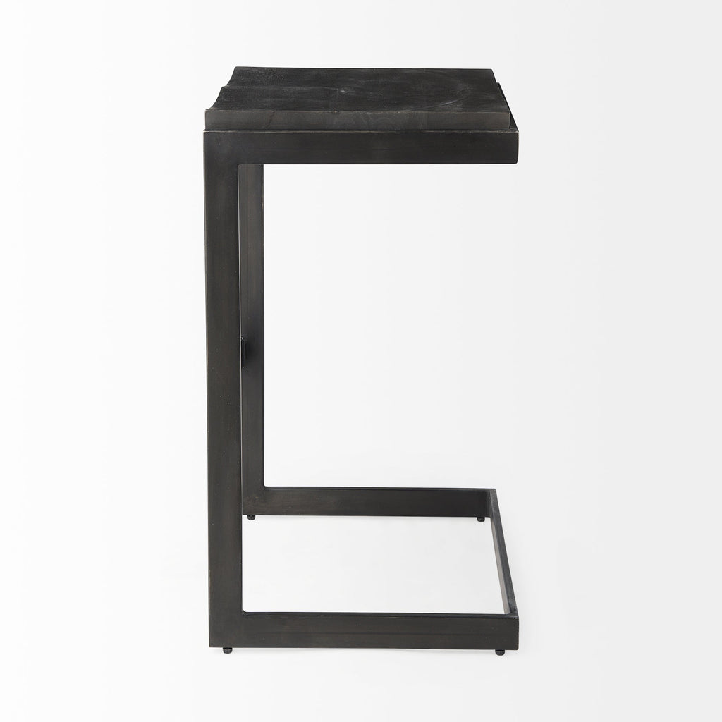 Mercana Kiran 17" x 17" x 30" Metal Stool