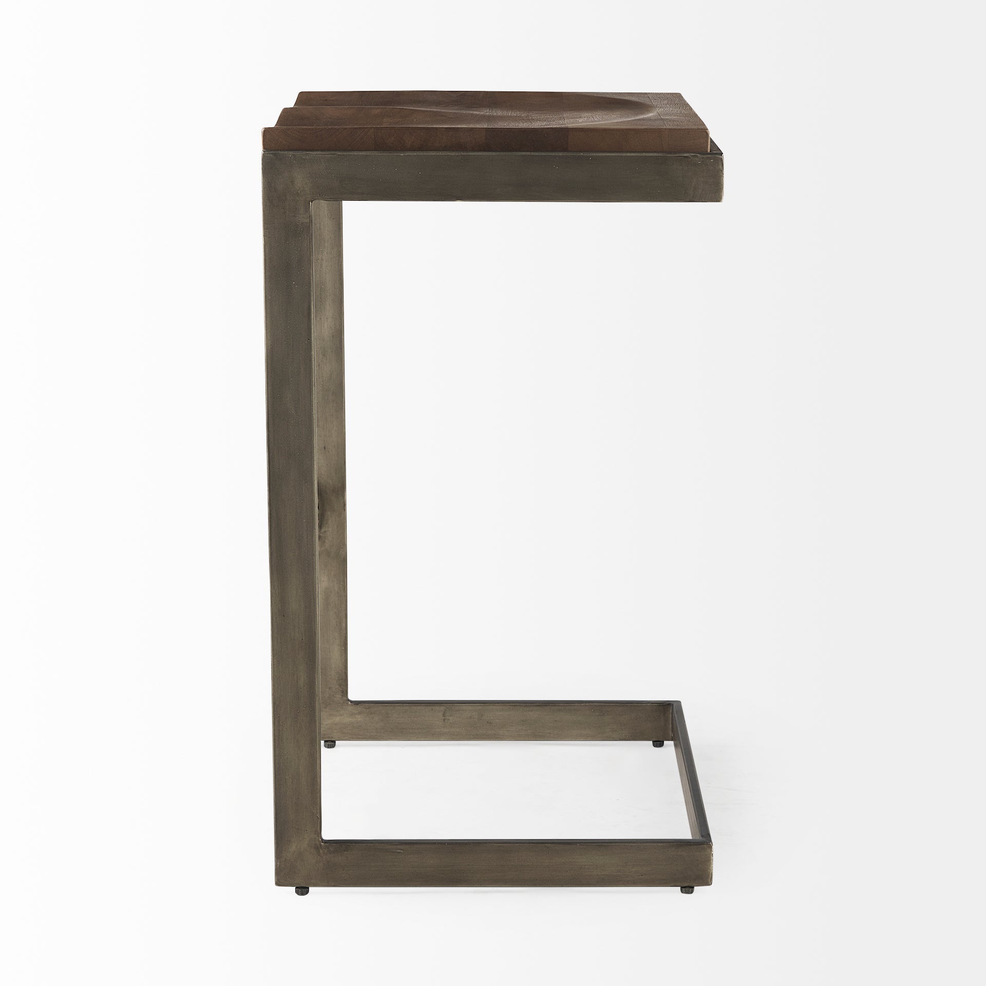 Mercana Kiran 17" x 17" x 30" Metal Stool