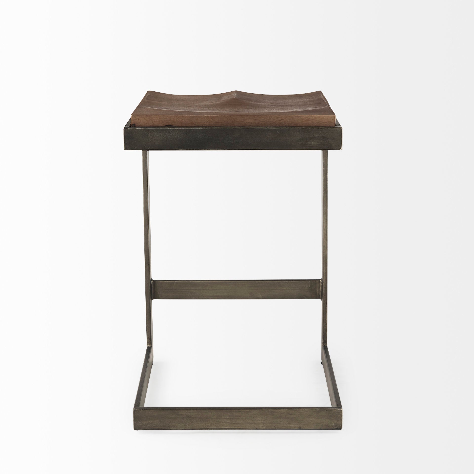 Mercana Kiran 17" x 17" x 26" Solid Wood Stool