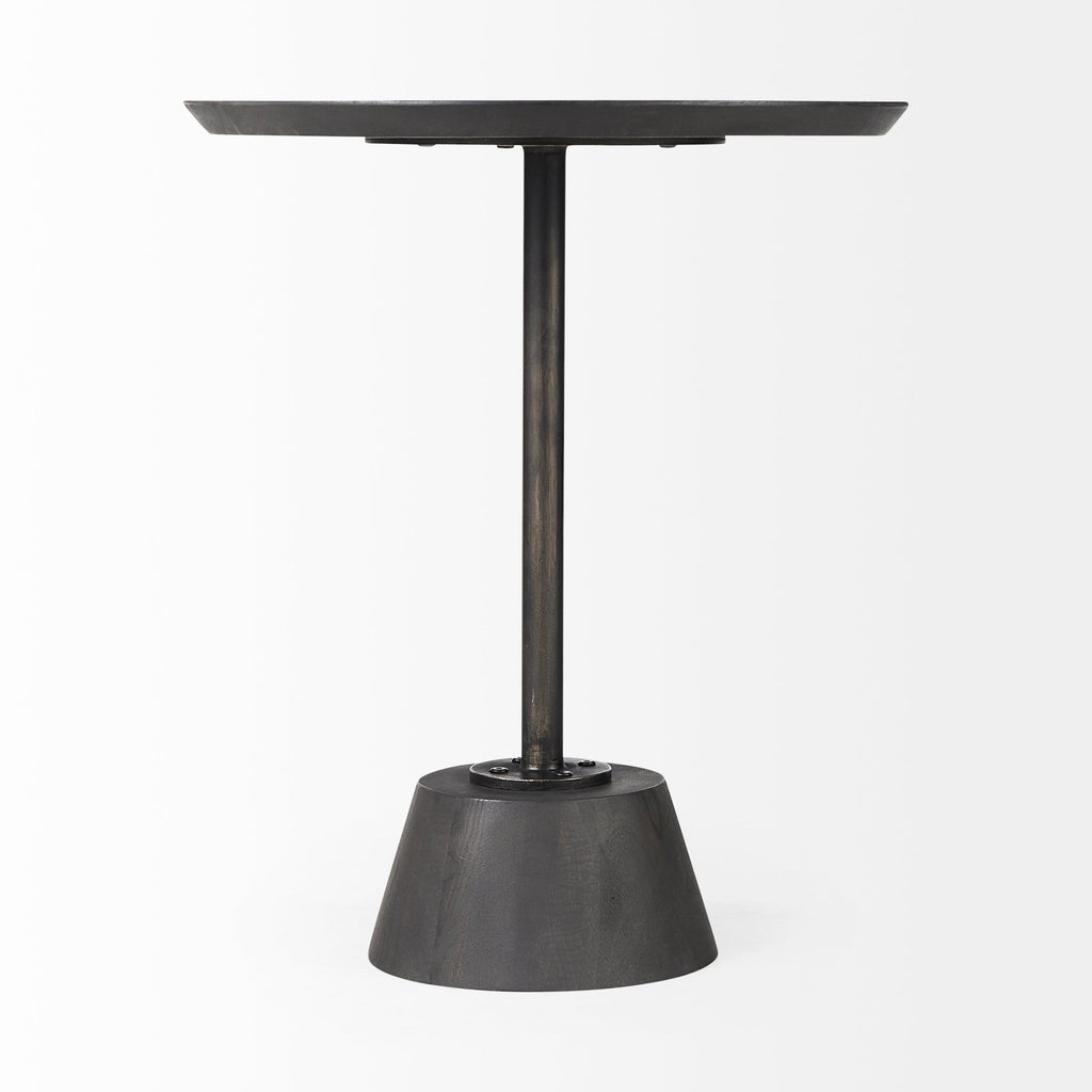 Mercana Maxwell 20" x 20" x 24" Solid Wood Side Table
