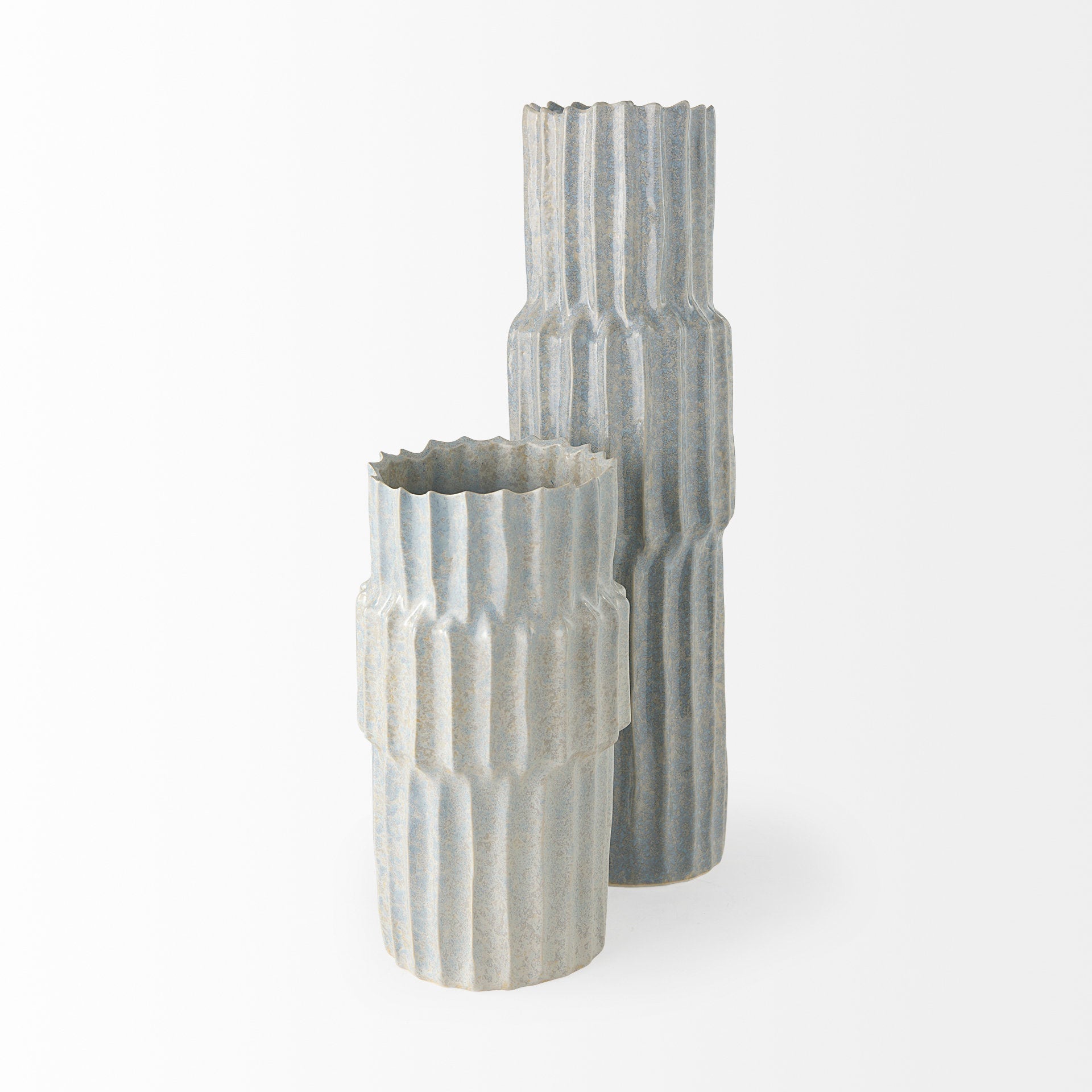 Mercana Cardon 7.5" x 7.5" x 13.8" Ceramic Vase