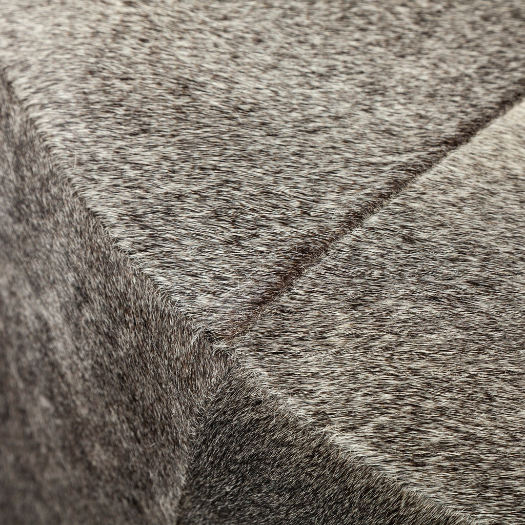 Mercana Zahavi 20" x 20" x 24" Leather Ottoman
