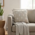 Mercana Enya 18" x 18" x 0.2" Linen Pillow cover