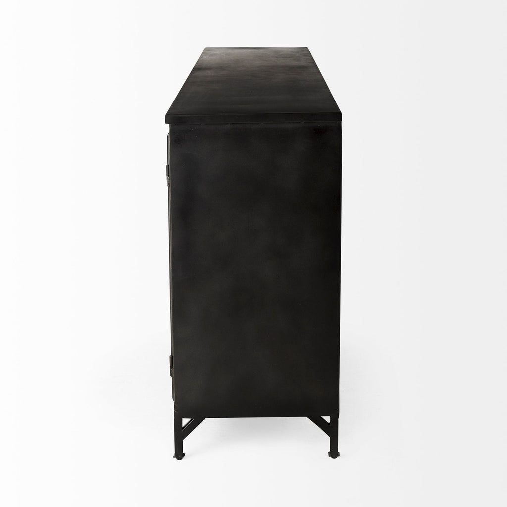 Mercana Poppy 79" x 16" x 33" Iron Sideboard