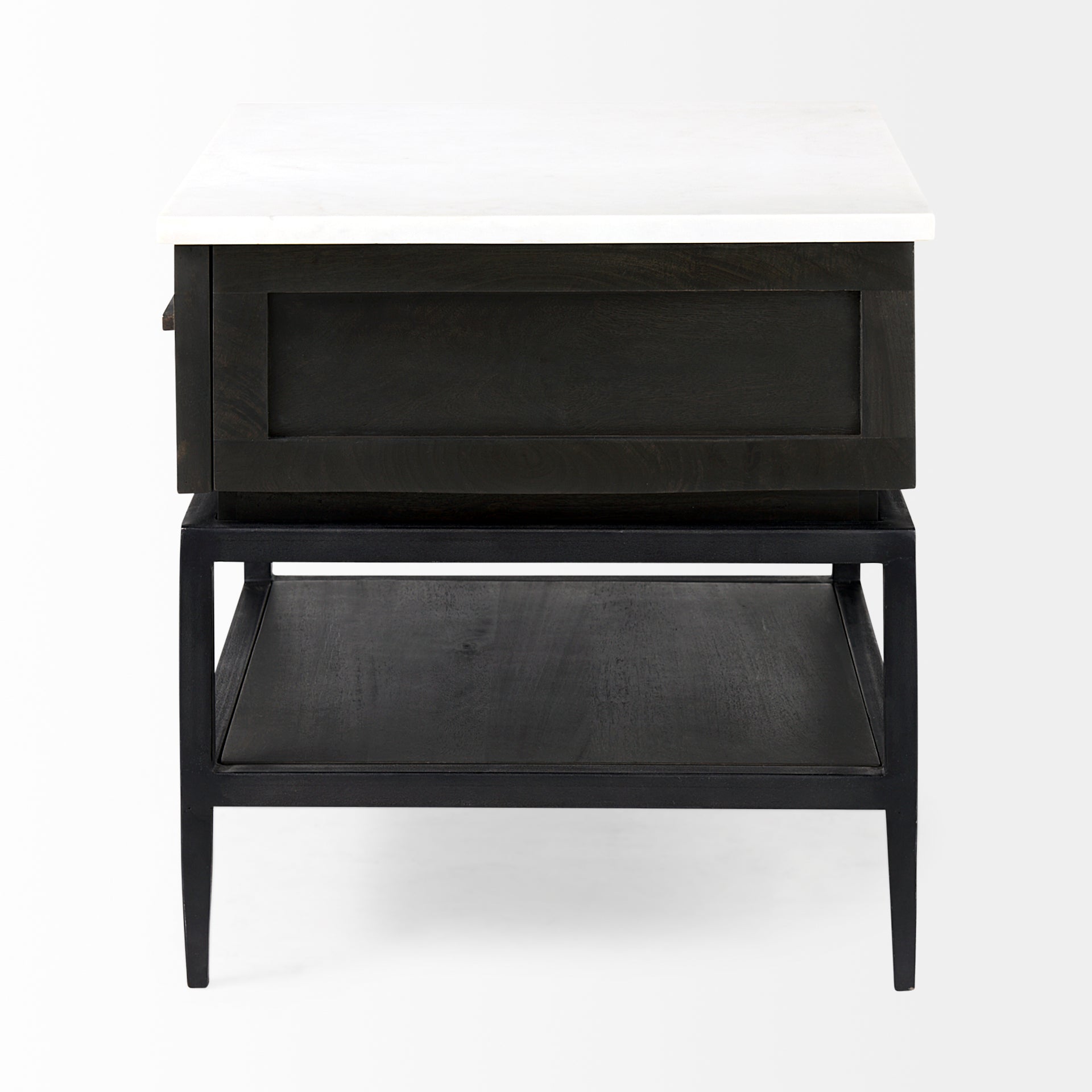 Mercana Divina 22" x 22" x 22" Solid Wood Side Table