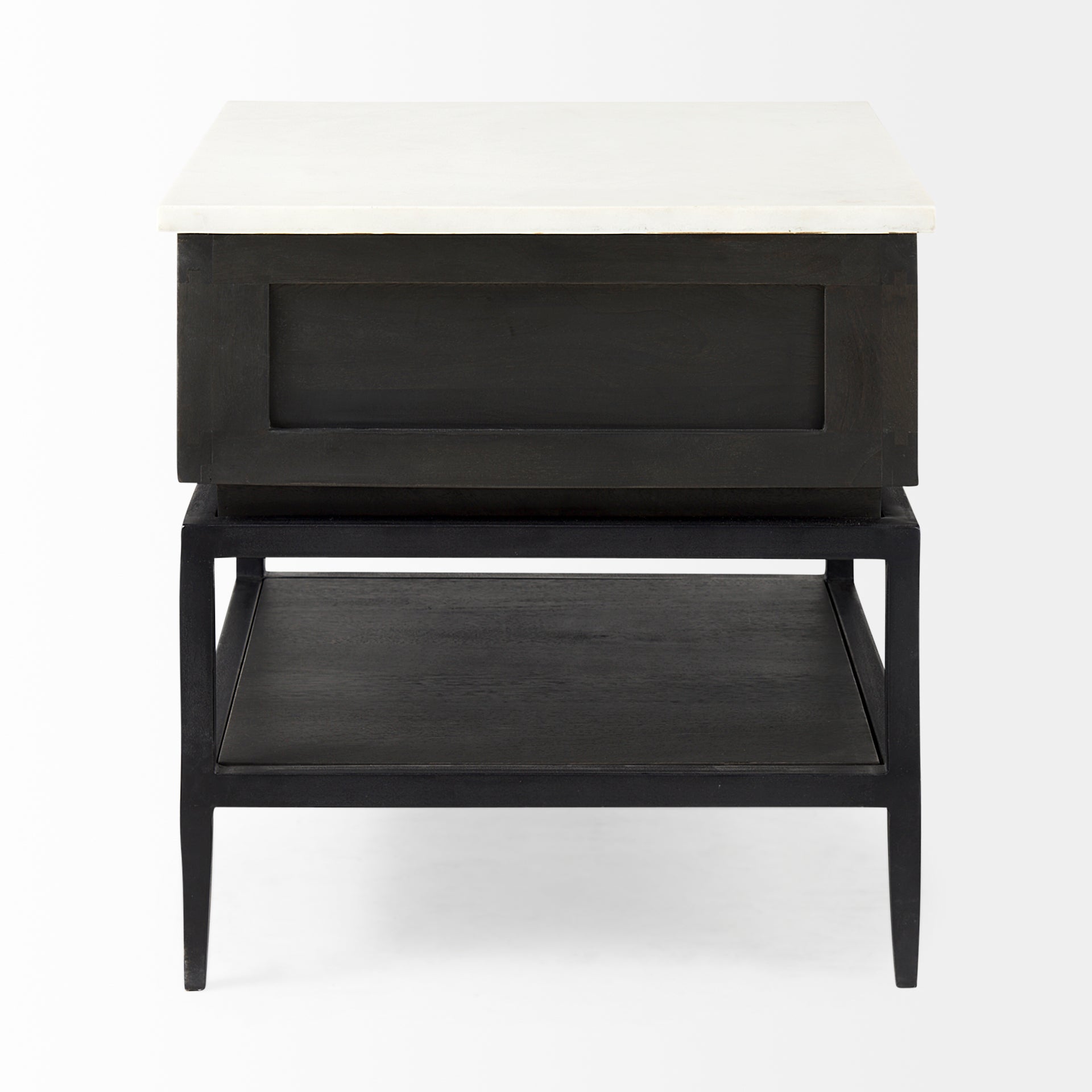Mercana Divina 22" x 22" x 22" Solid Wood Side Table