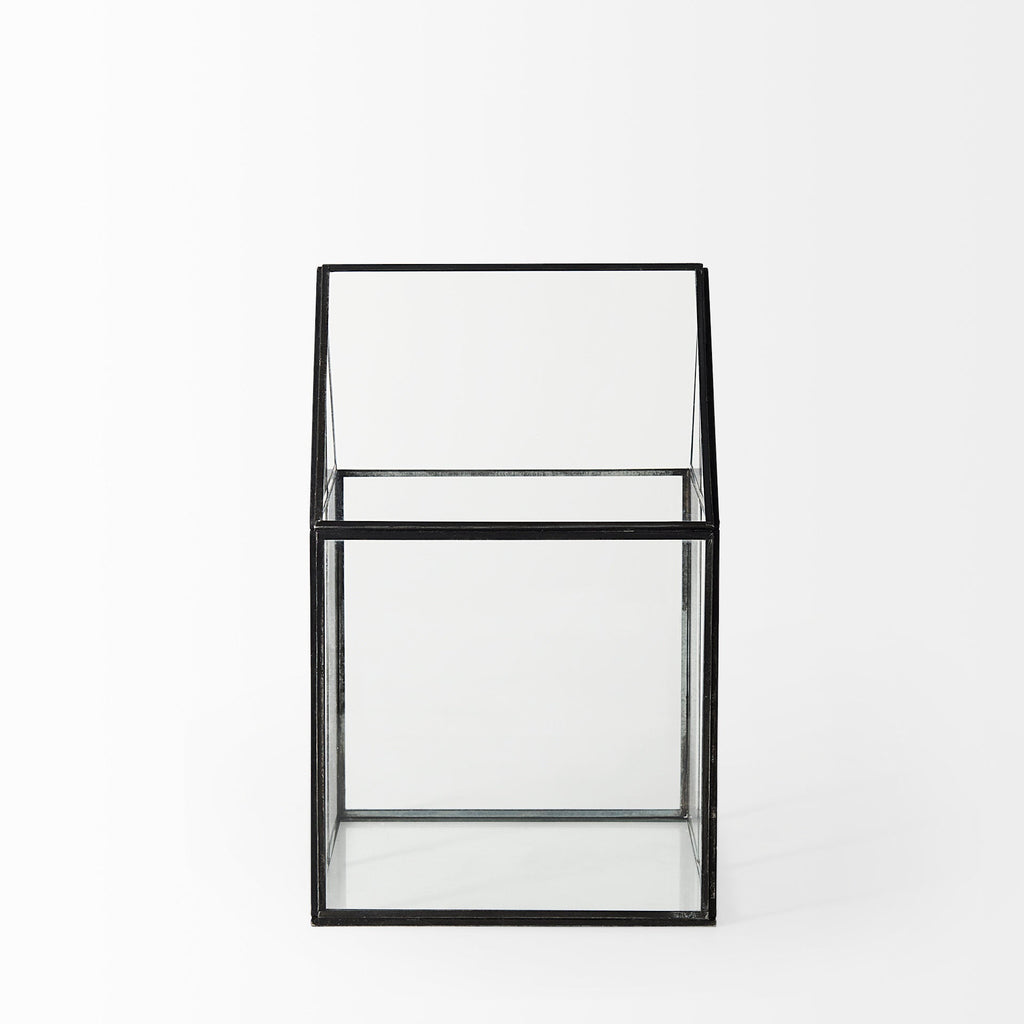 Mercana Sikes 7.9" x 7.9" x 13" Glass Box