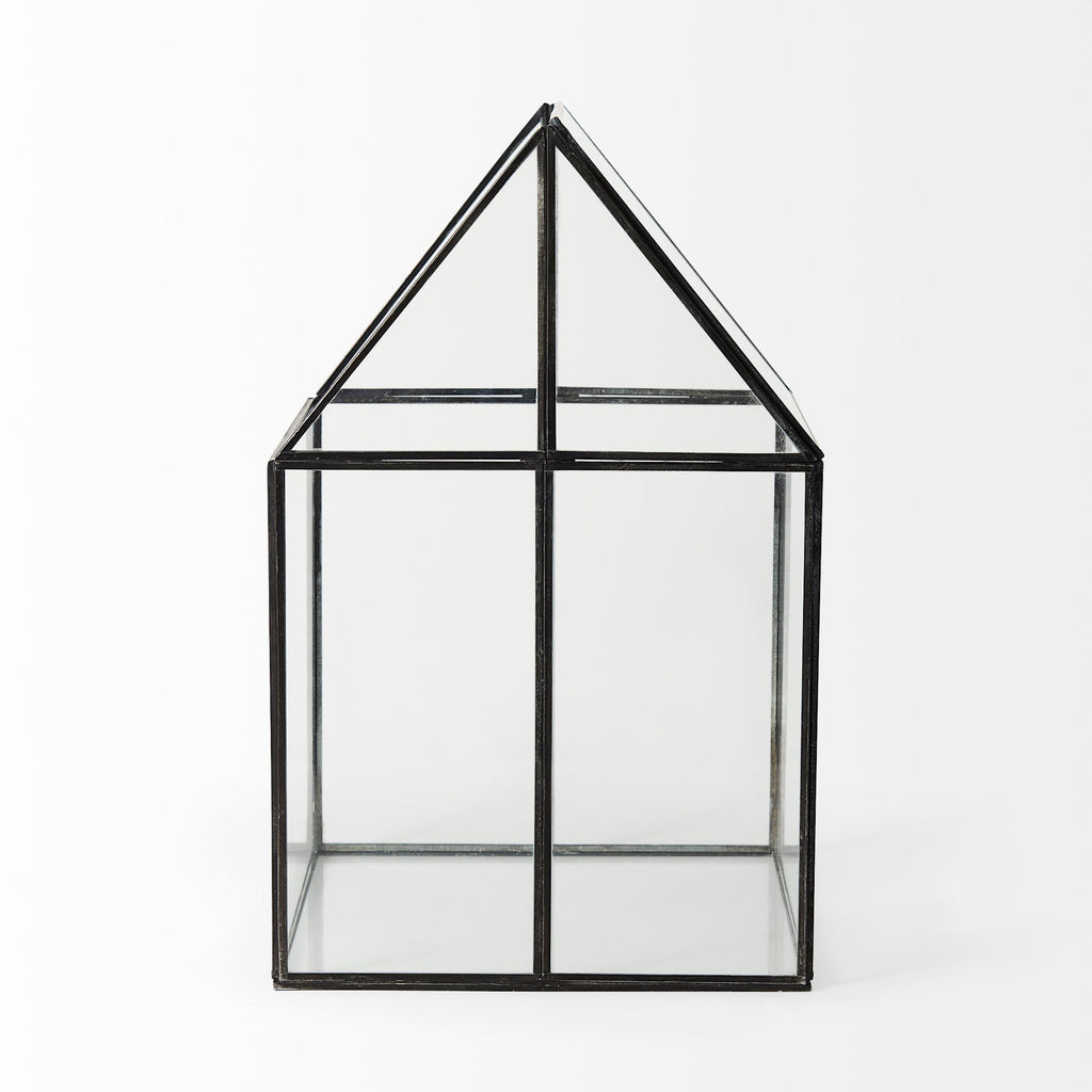 Mercana Sikes 10" x 10" x 16.1" Glass Box