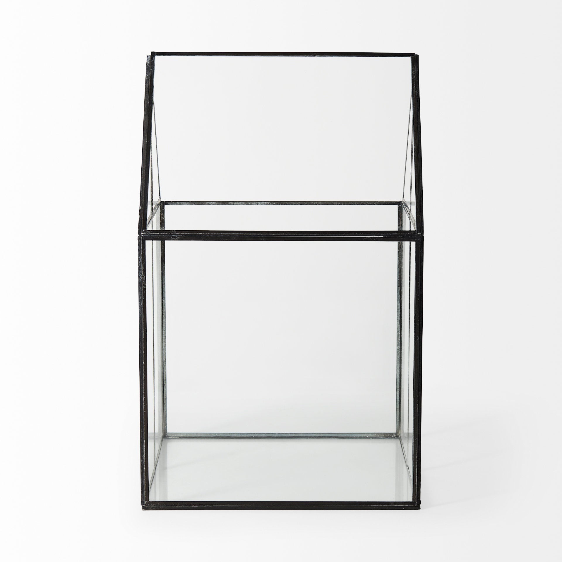 Mercana Sikes 10" x 10" x 16.1" Glass Box