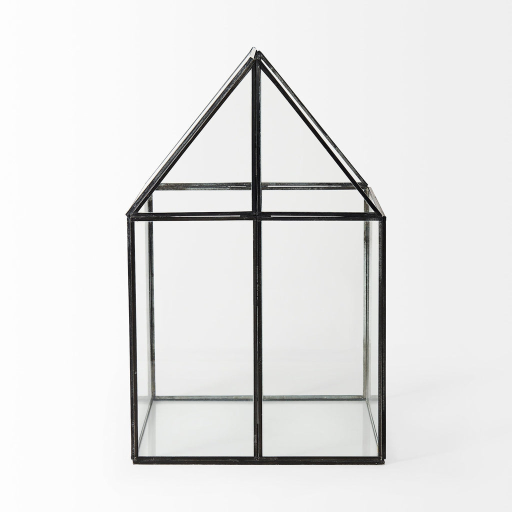 Mercana Sikes 10" x 10" x 16.1" Glass Box