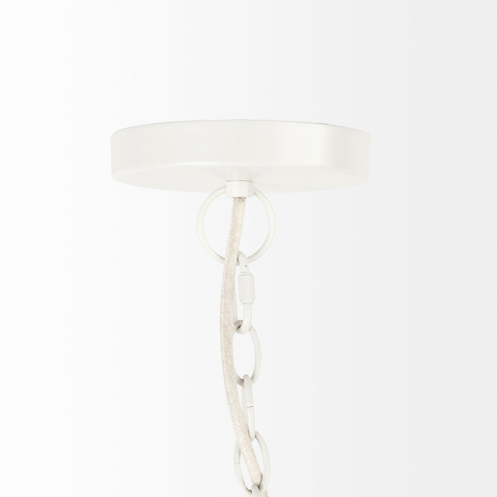 Mercana Theta 30" x 30" x 15" Metal Chandelier