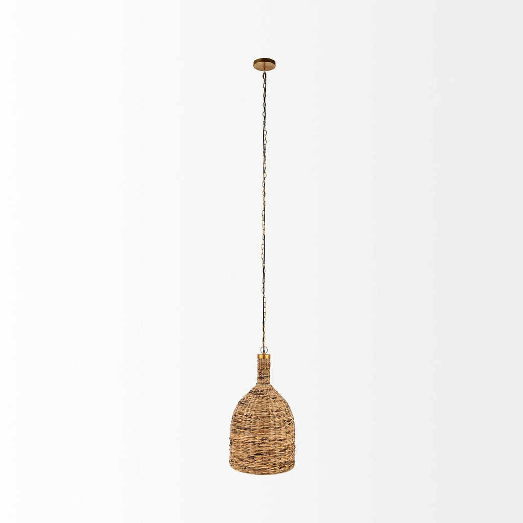 Mercana Campanile 16" x 16" x 27" Metal Pendant Lighting