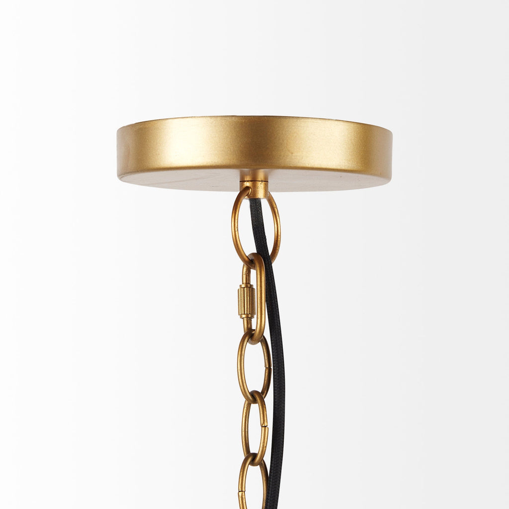 Mercana Campanile 16" x 16" x 27" Metal Pendant Lighting