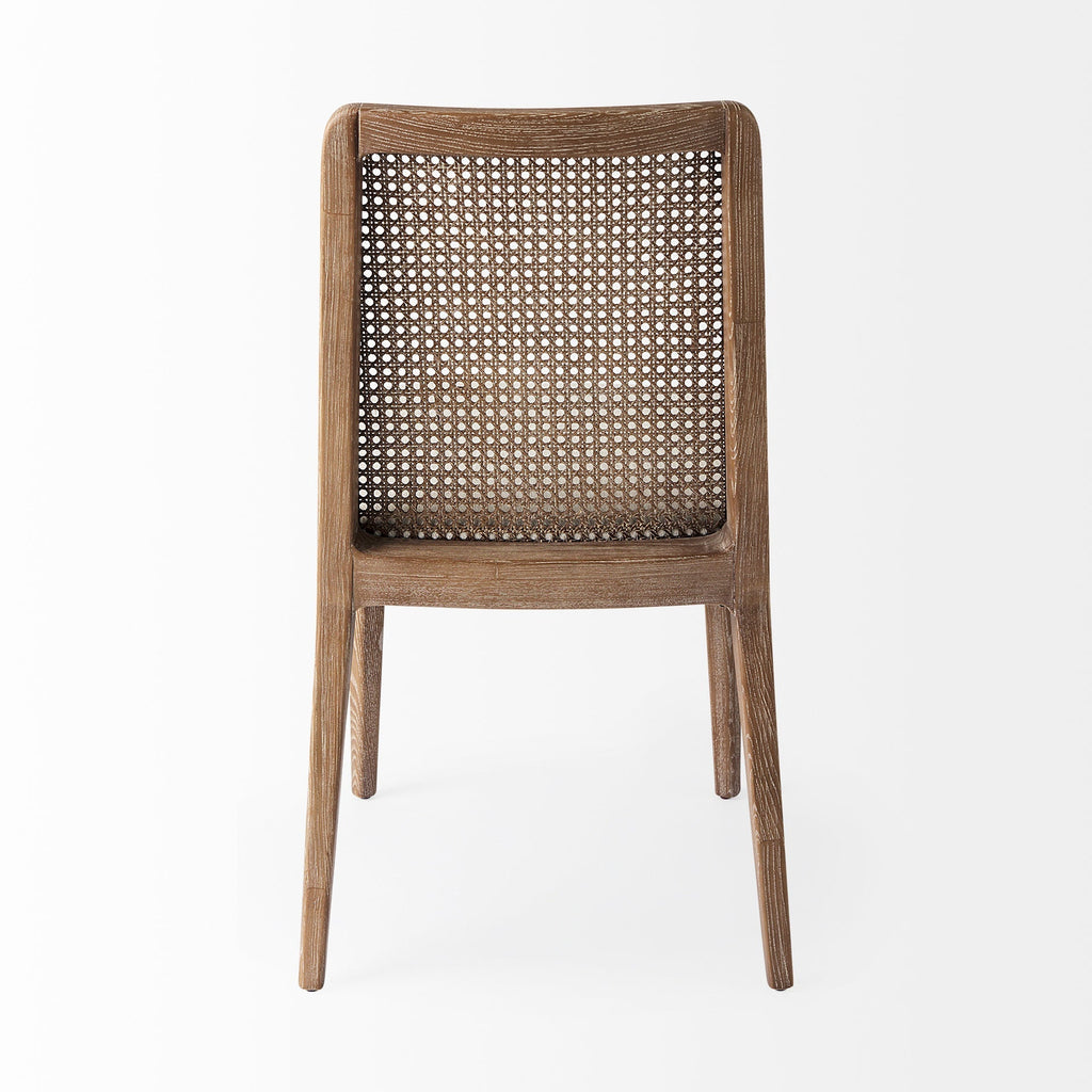Mercana Clara 18.5" x 23" x 33.9" Solid Wood Dining Chair (Set of 2)