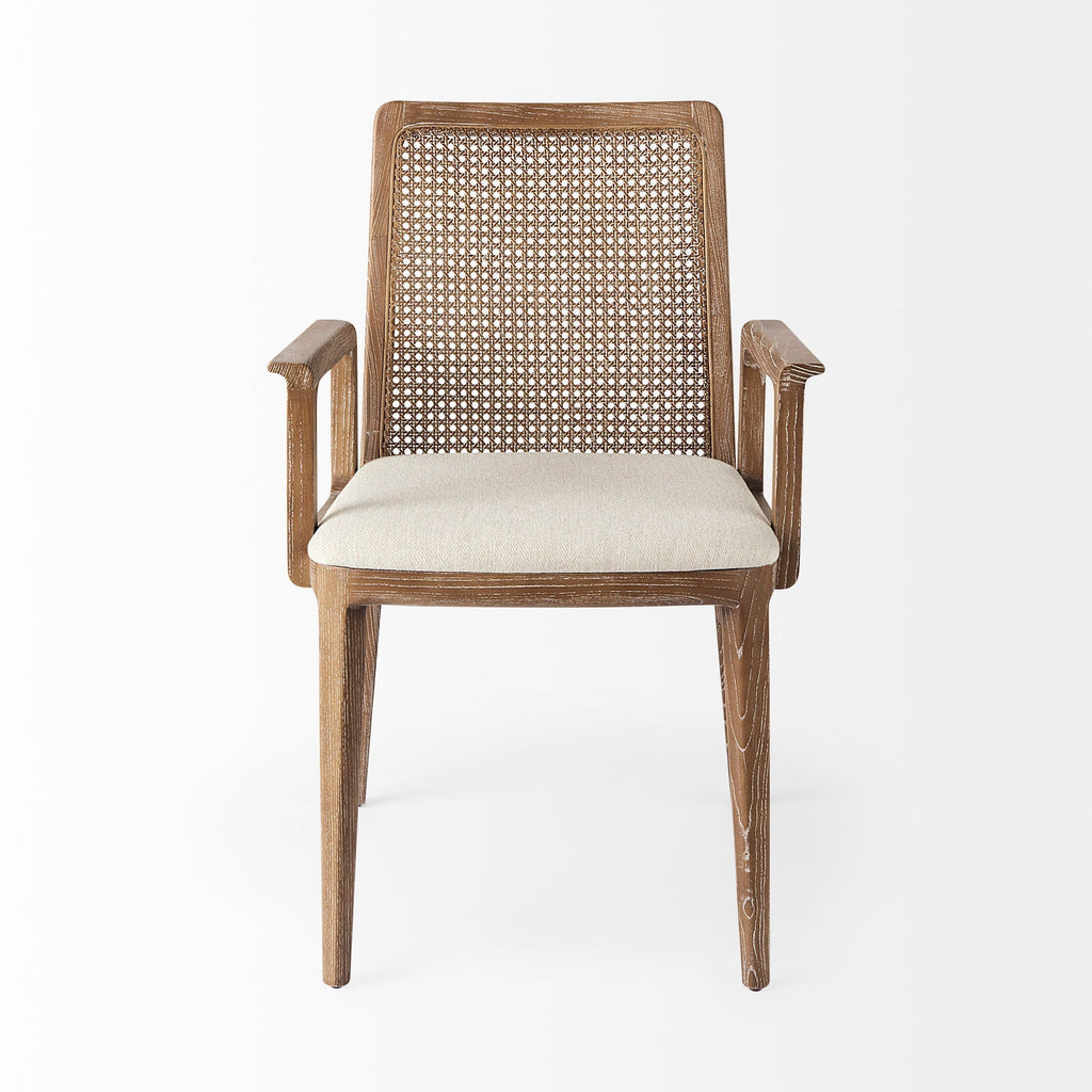 Mercana Clara 22.6" x 23.8" x 33.9" Solid Wood Dining Chair