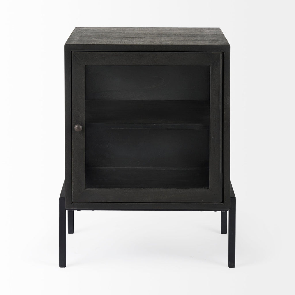 Mercana Arelius 20" x 18.8" x 26" Solid Wood Side Table