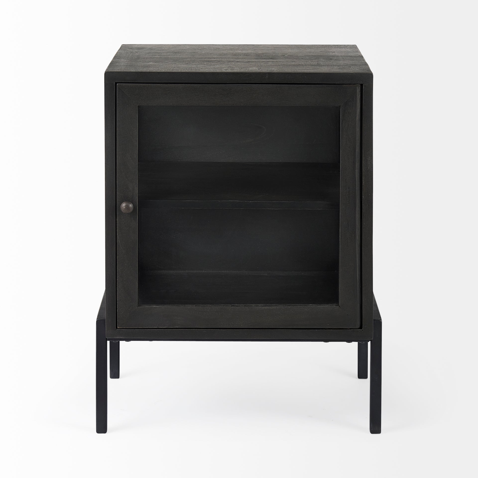 Mercana Arelius 20" x 18.8" x 26" Solid Wood Side Table