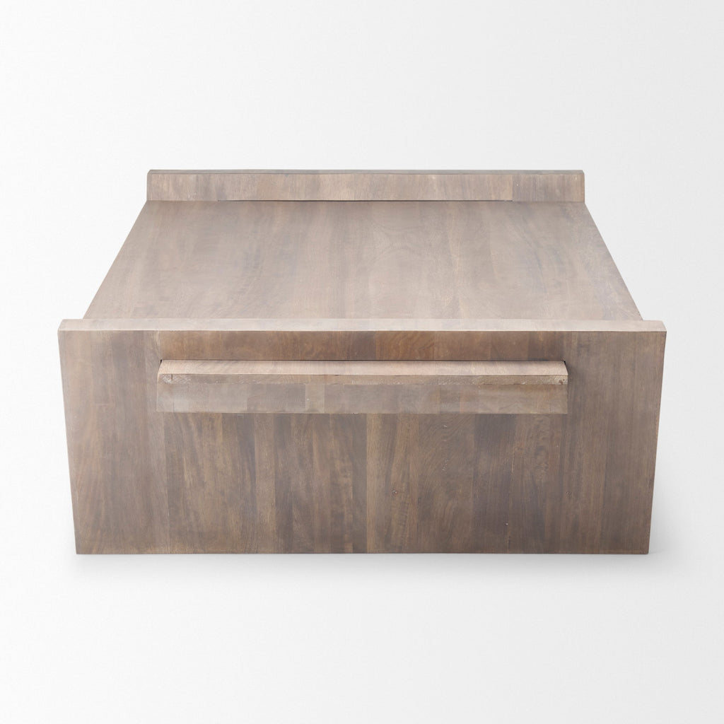 Mercana Elaine 59" x 36" x 16" Solid Wood Coffee Table