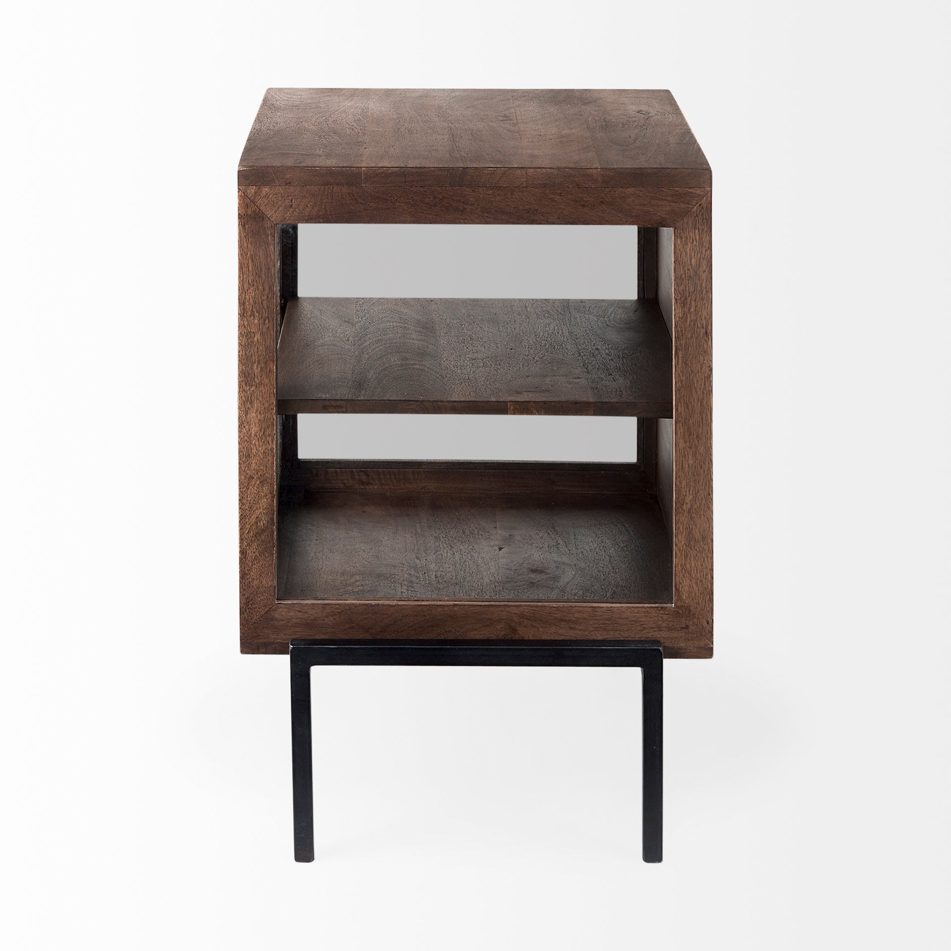 Mercana Arelius 20" x 18.8" x 26" Solid Wood Side Table