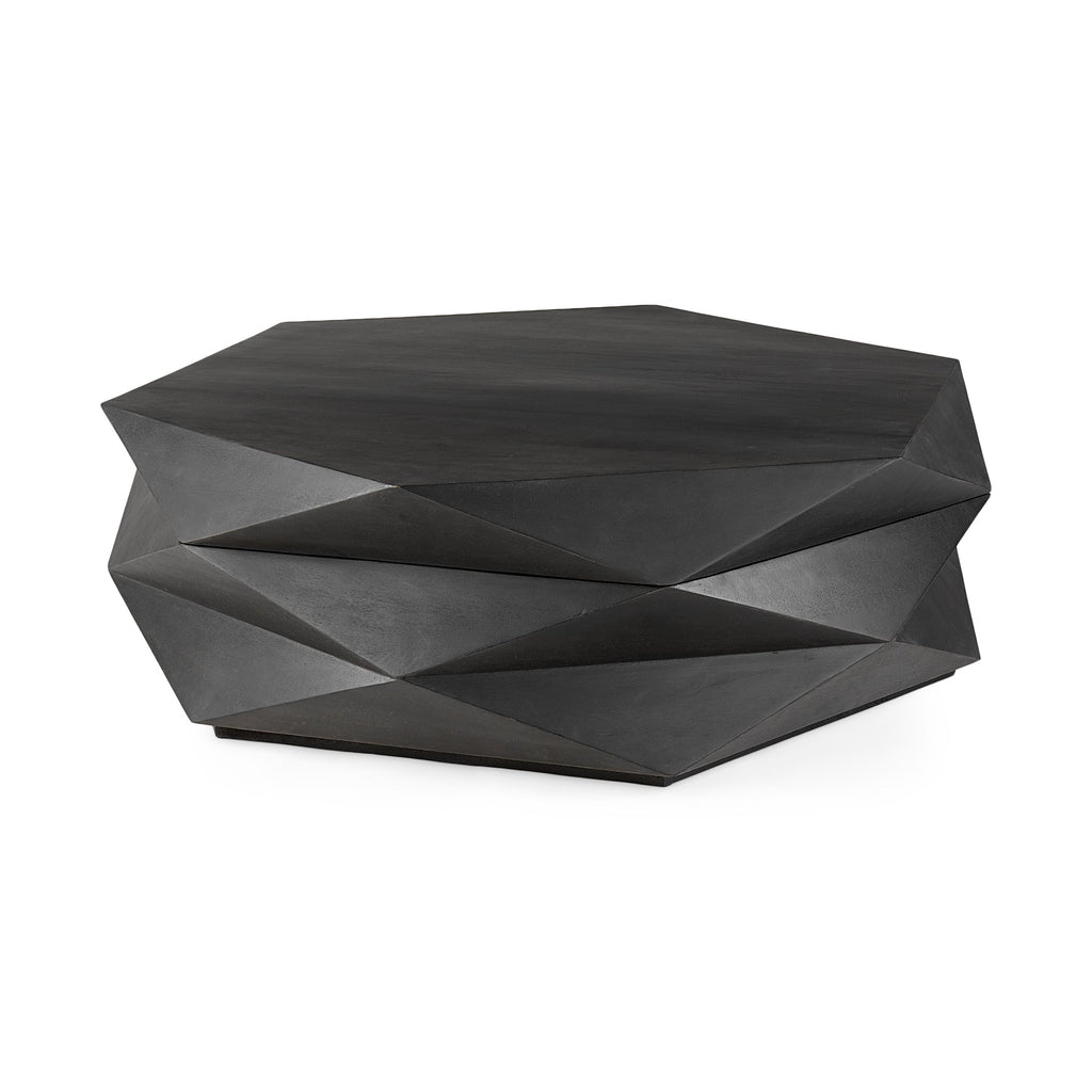 Mercana Arreto 48" x 48" x 15" Solid Wood Coffee Table