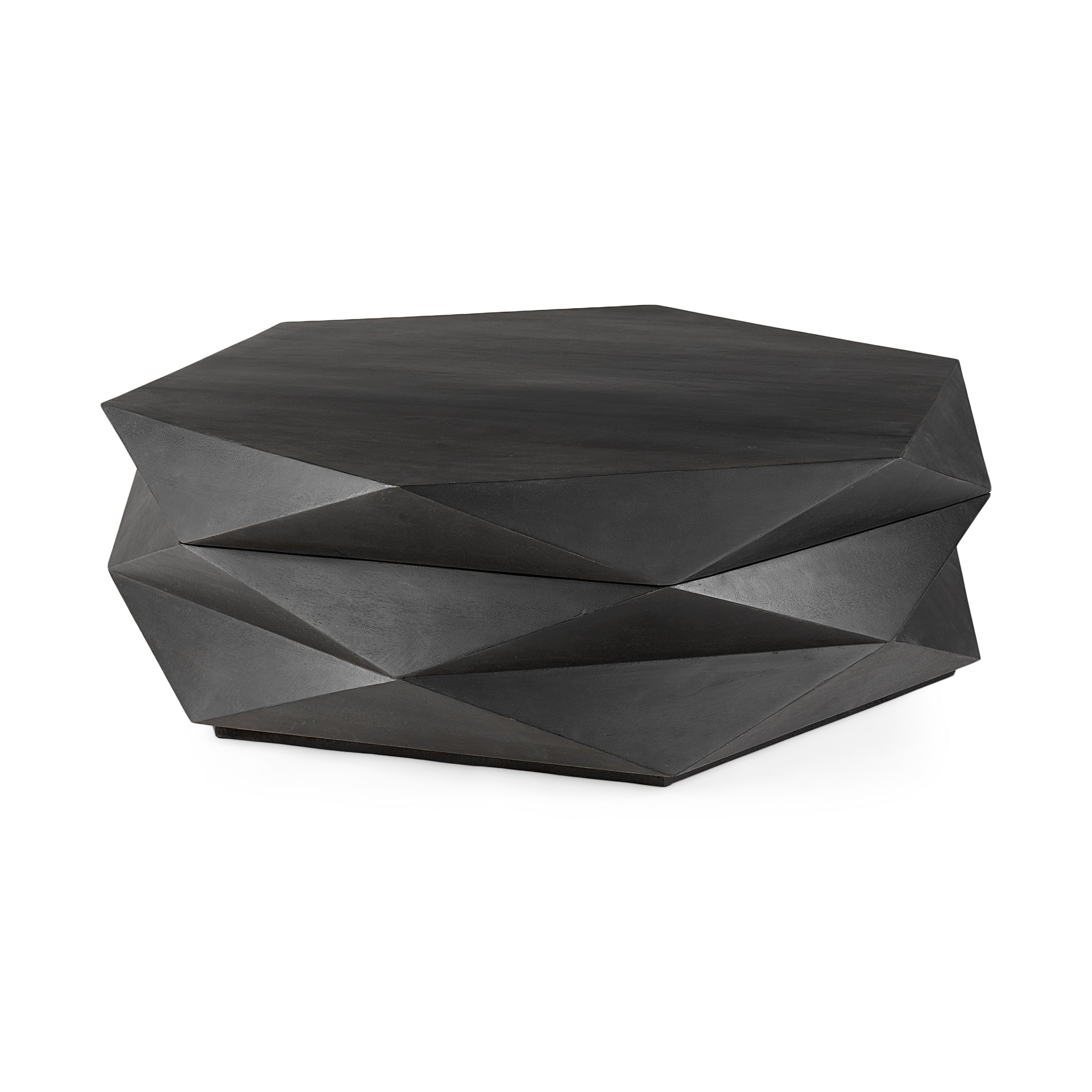 Mercana Arreto 48" x 48" x 15" Solid Wood Coffee Table
