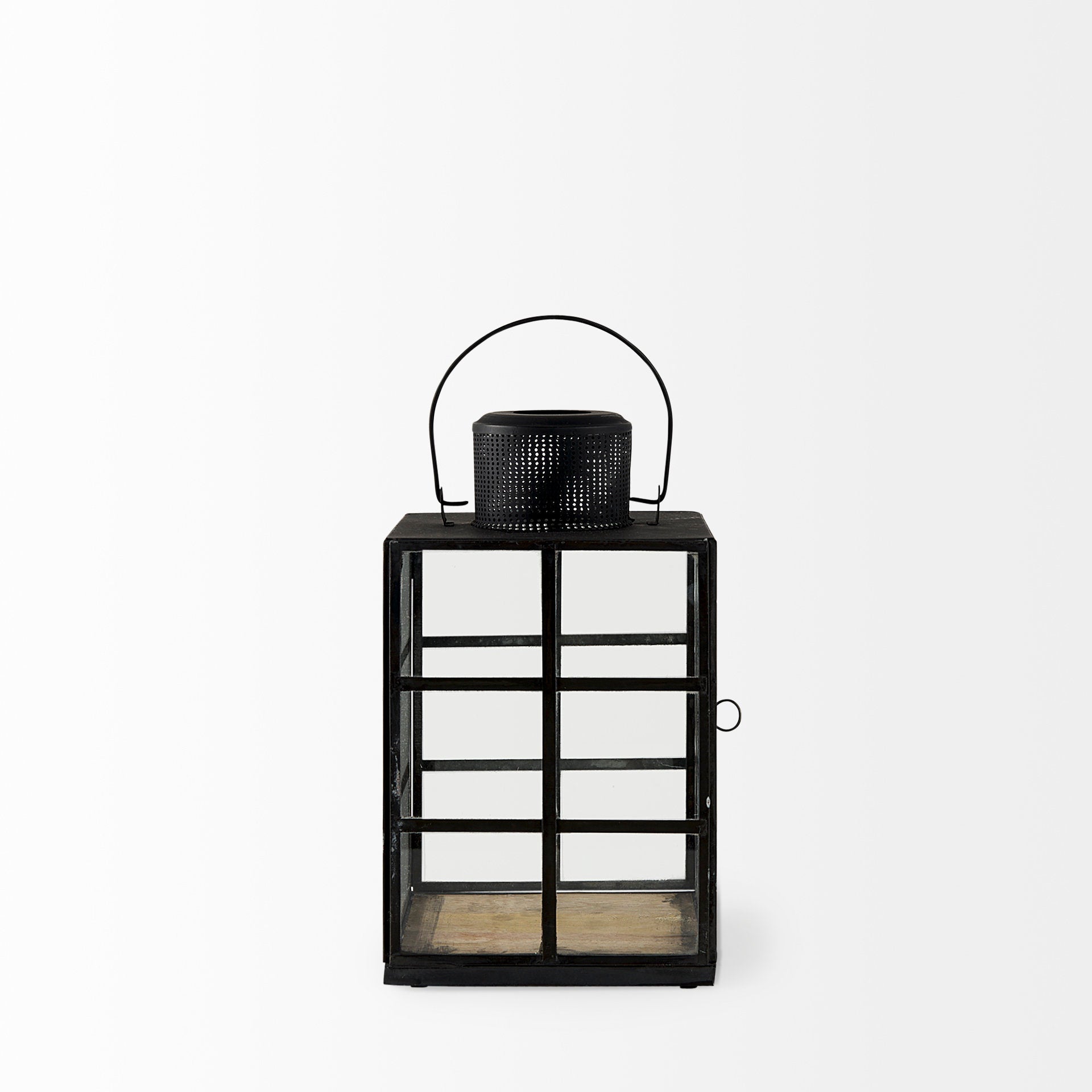Mercana Gamfield 6.1" x 6.1" x 10.6" Metal Lantern