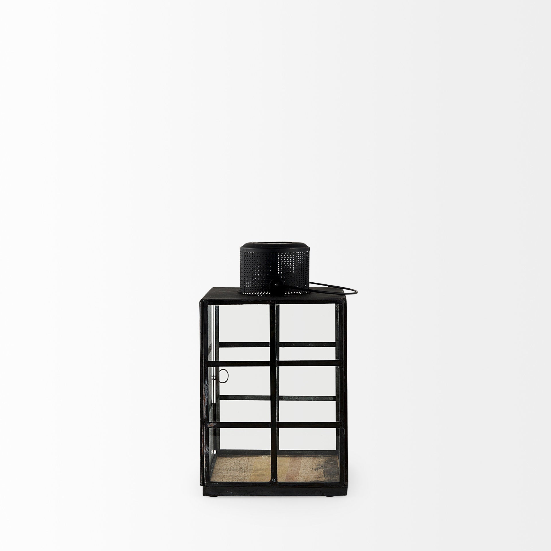 Mercana Gamfield 6.1" x 6.1" x 10.6" Metal Lantern