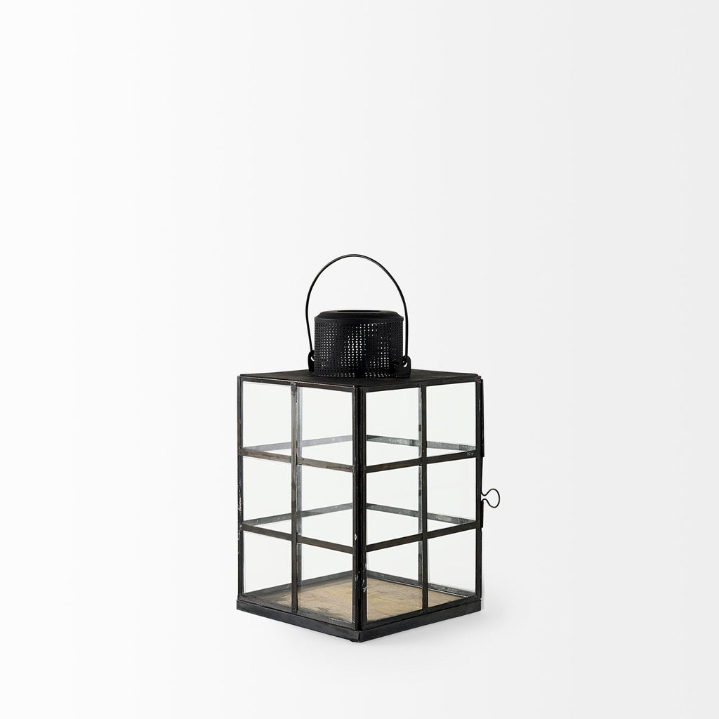 Mercana Gamfield 6.1" x 6.1" x 10.6" Metal Lantern