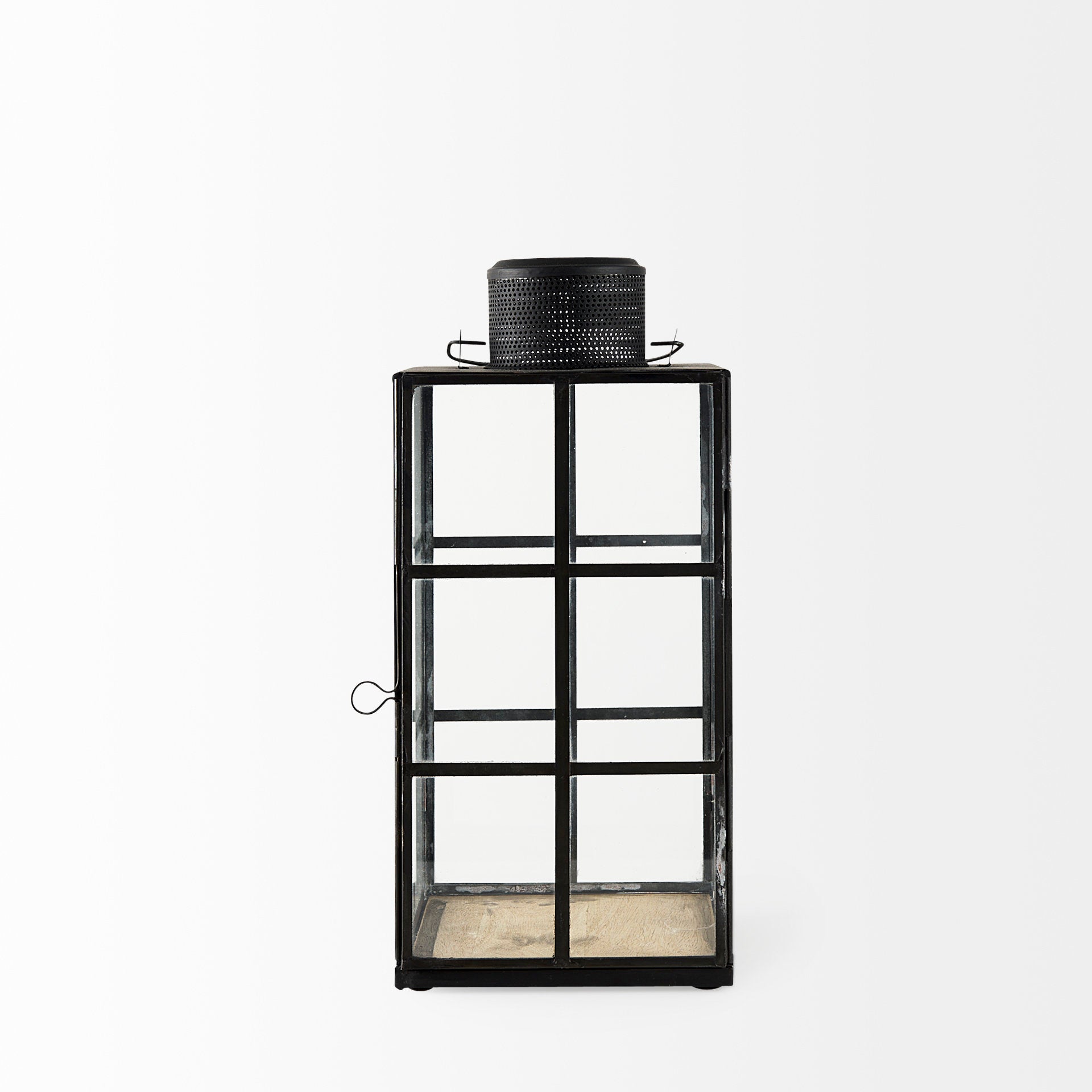 Mercana Gamfield 6.1" x 6.1" x 13.4" Metal Lantern
