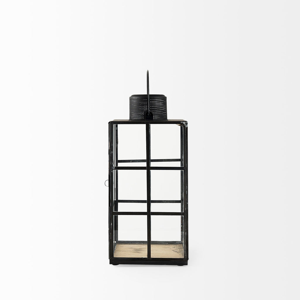 Mercana Gamfield 6.1" x 6.1" x 13.4" Metal Lantern