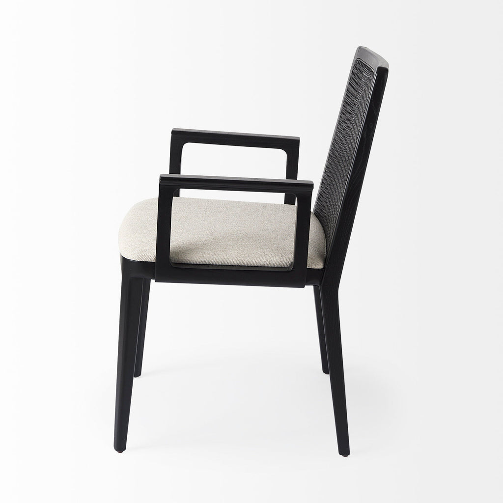 Mercana Clara 22.6" x 23.8" x 33.9" Solid Wood Dining Chair