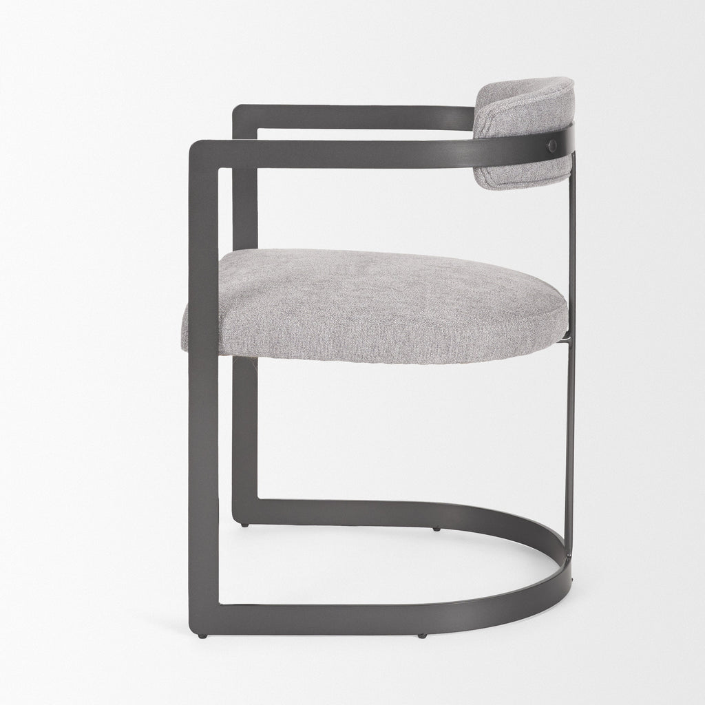 Mercana Hollyfield 20.5" x 21.3" x 29.5" Metal Dining Chair