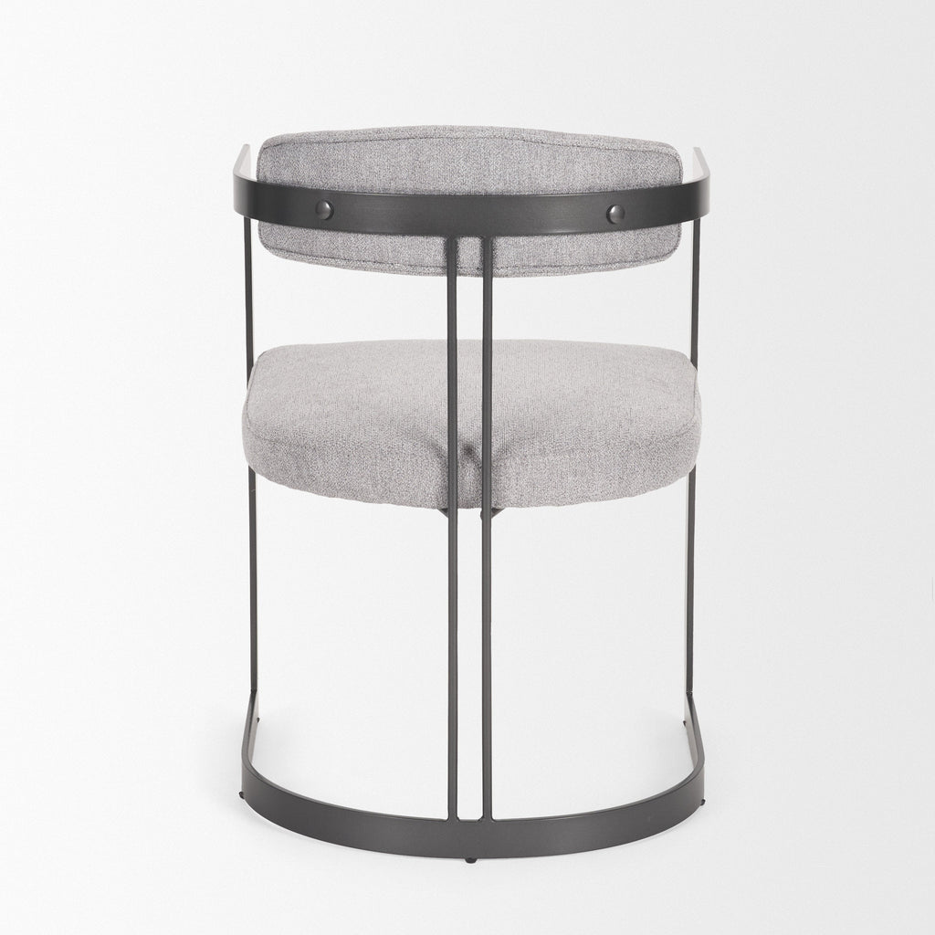 Mercana Hollyfield 20.5" x 21.3" x 29.5" Metal Dining Chair