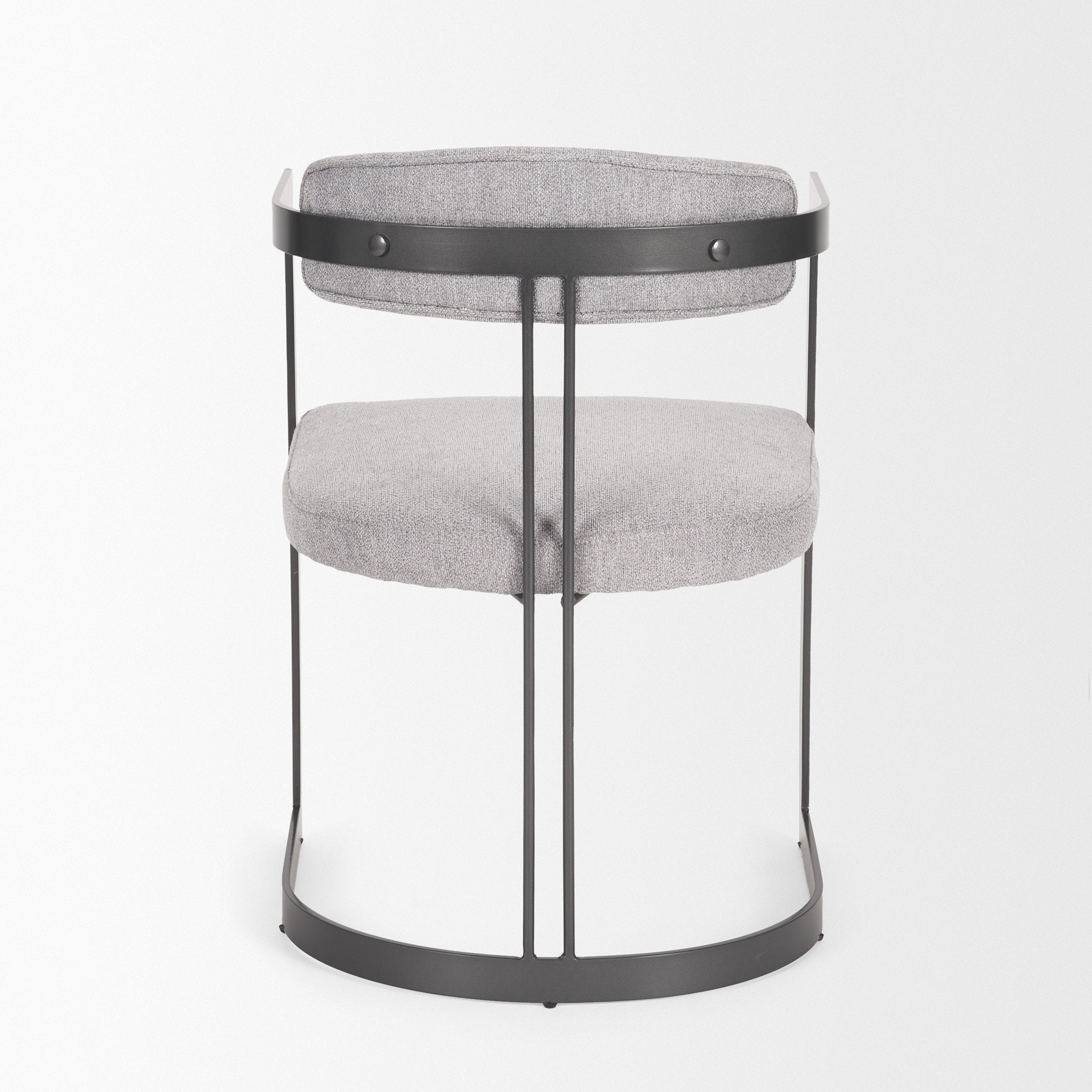 Mercana Hollyfield 20.5" x 21.3" x 29.5" Metal Dining Chair