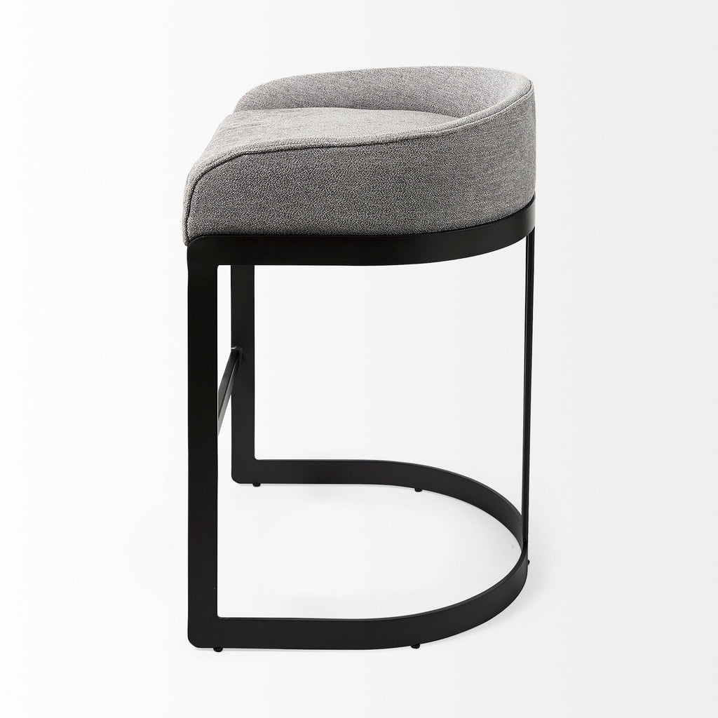 Mercana Hollyfield 20.5" x 19.7" x 28.7" Metal Stool