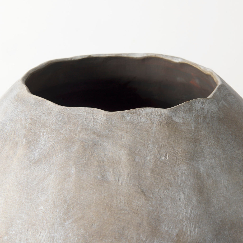 Mercana Gobi 23.4" x 23.4" x 27.6" Ceramic Floor Vase