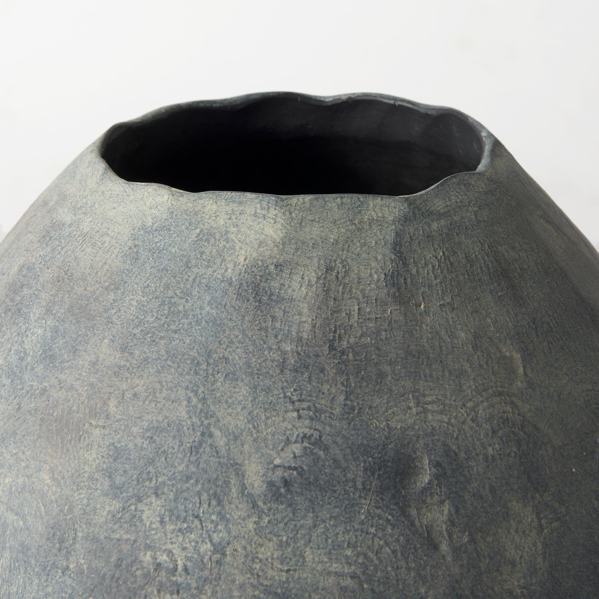 Mercana Gobi 16.1" x 16.1" x 19.7" Ceramic Floor Vase