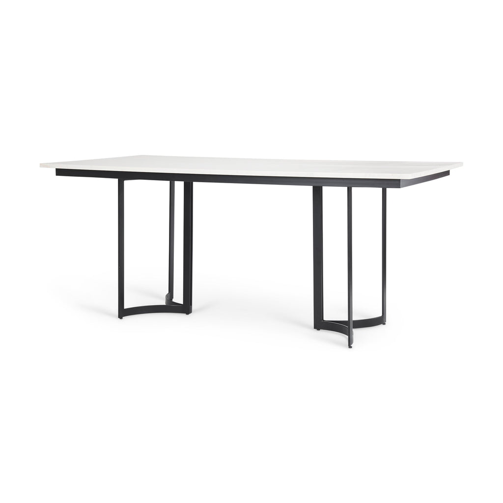 Mercana Tanner 71" x 35" x 30" Metal Dining Table