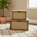 Mercana Sonny 23.6" x 15.7" x 13.8" Wood Box