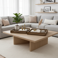 Mercana Sonny 23.6" x 23.6" x 2" Wood Tray