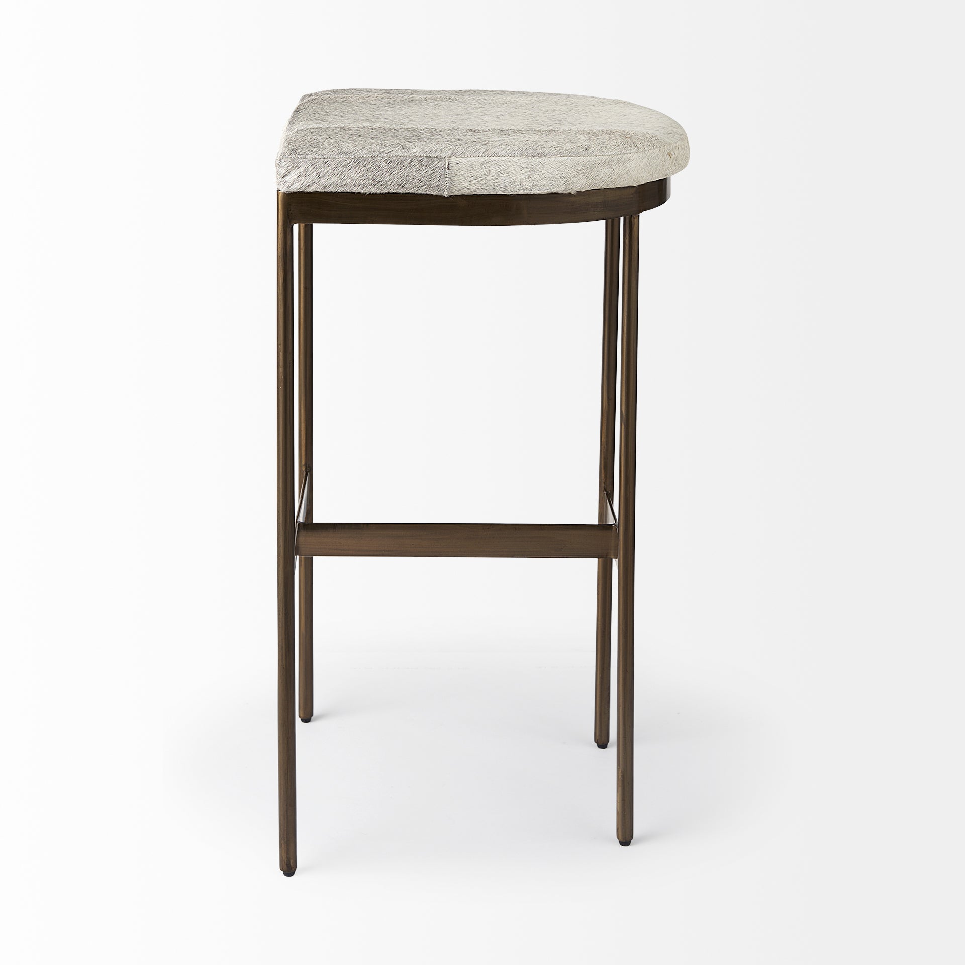 Mercana Millie 16.8" x 17.8" x 30" Metal Stool
