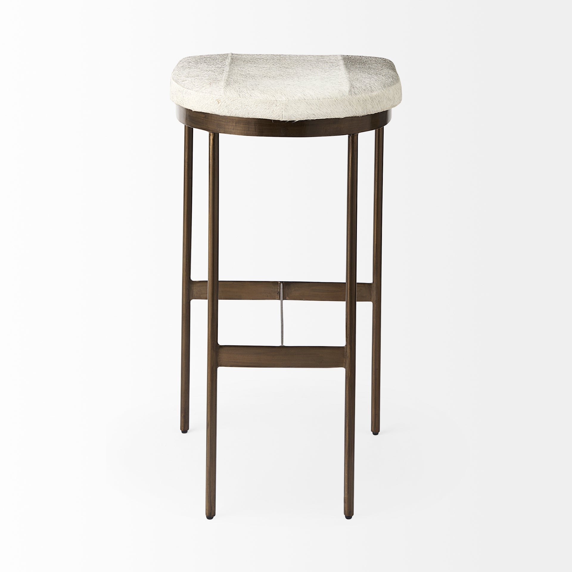 Mercana Millie 16.8" x 17.8" x 30" Metal Stool