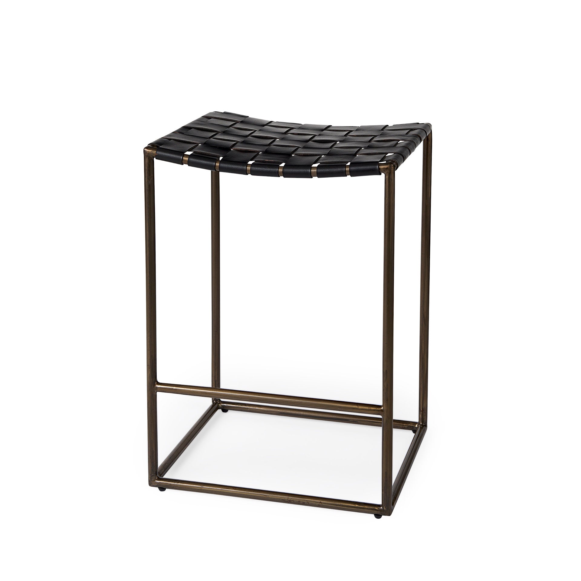 Mercana Clarissa 18" x 16" x 26" Metal Stool