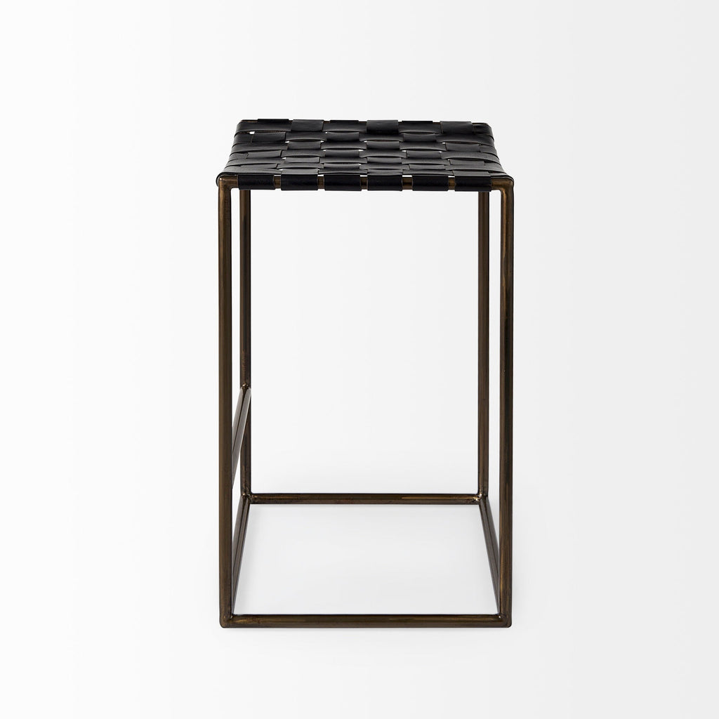 Mercana Clarissa 18" x 16" x 26" Metal Stool