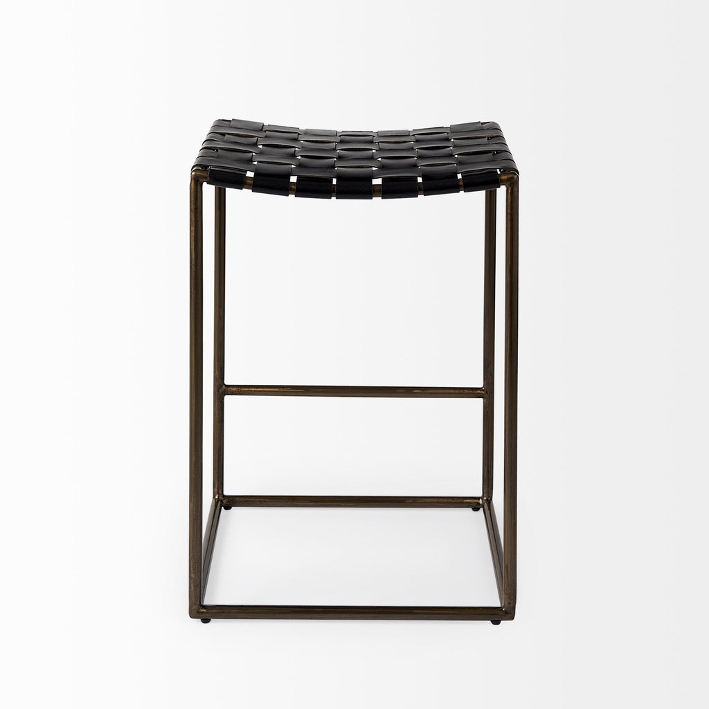 Mercana Clarissa 18" x 16" x 26" Metal Stool