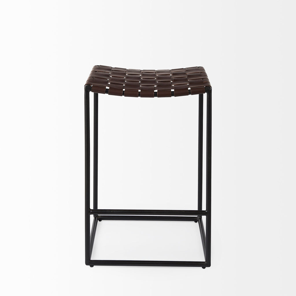 Mercana Clarissa 18" x 16" x 26" Metal Stool