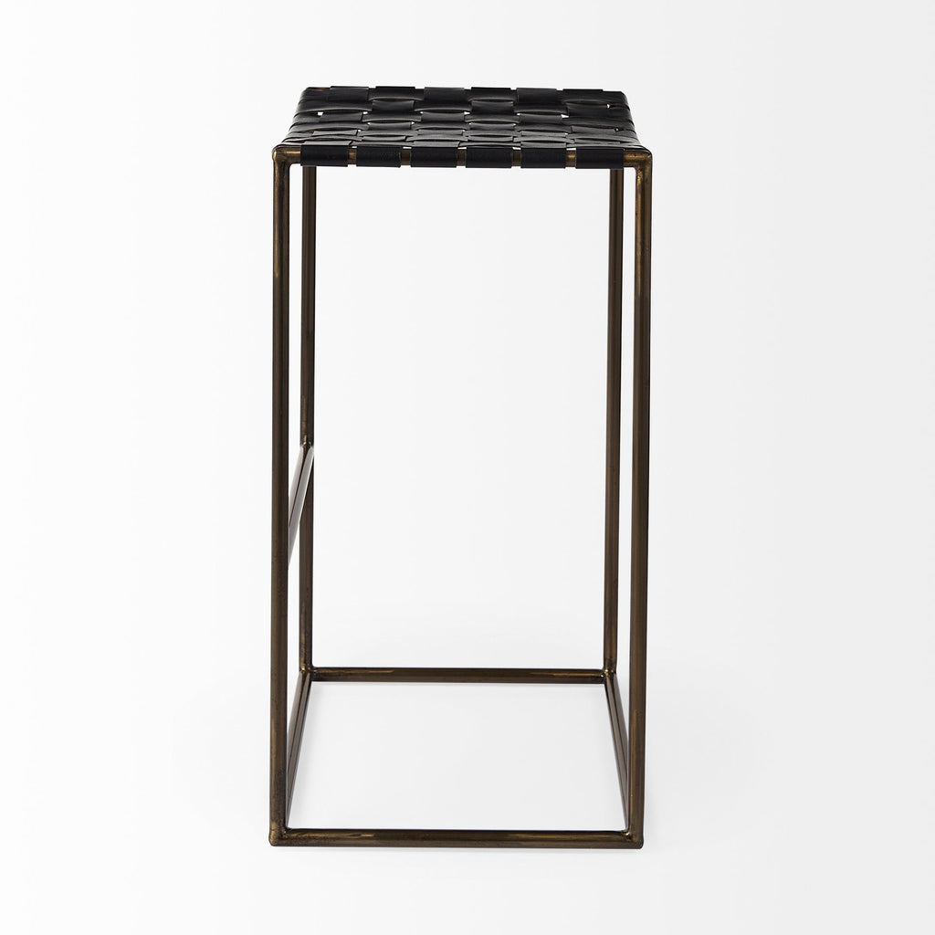 Mercana Clarissa 18" x 16" x 30" Metal Stool