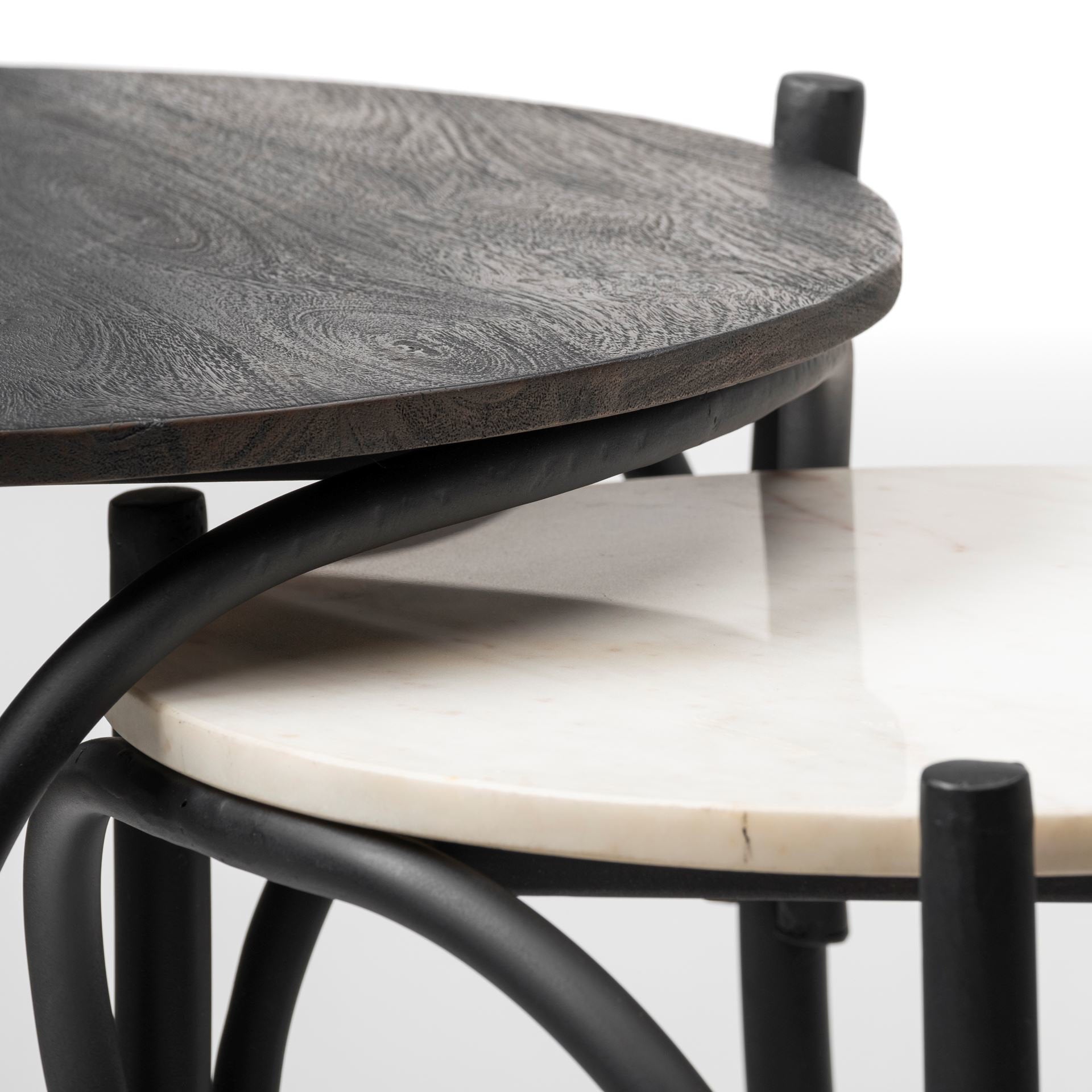 Mercana Etienne 23" x 23" x 24.3" Side Table
