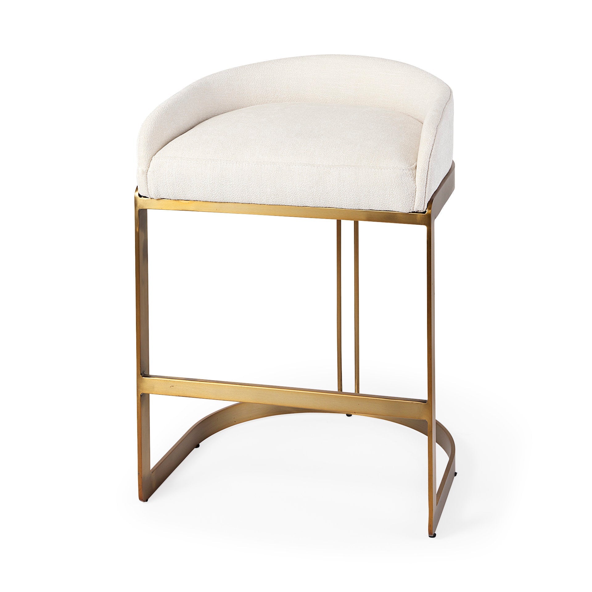Mercana Hollyfield 20.5" x 19.7" x 28.7" Metal Stool